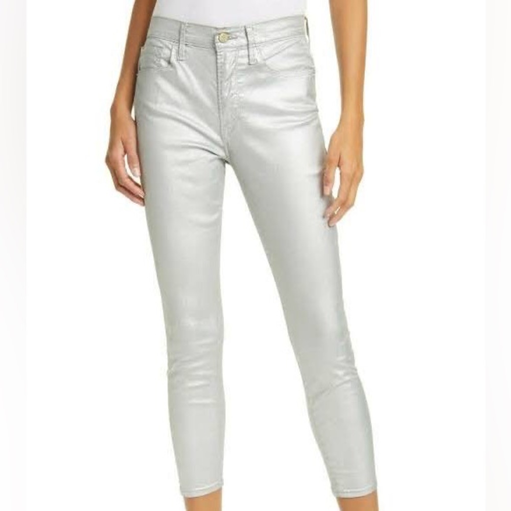 FRAME size 25 Ali High Rise Cigarette jeans